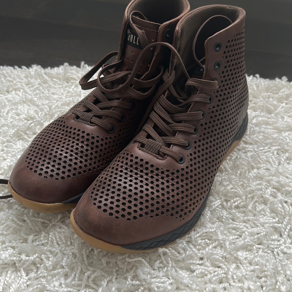 Nobull high top Trainers Sold Out Leather Collection men’s size 10 W size 11.5